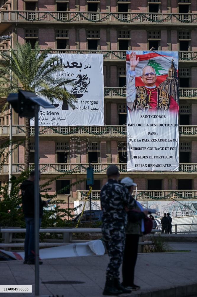 Pope Leo XIV Leads A Holy Mass at Beirut's Waterfront - Lebanon