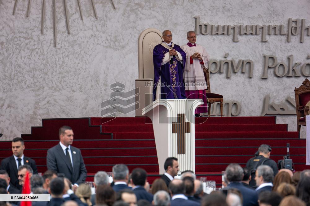 Pope Leo XIV Leads A Holy Mass at Beirut's Waterfront - Lebanon