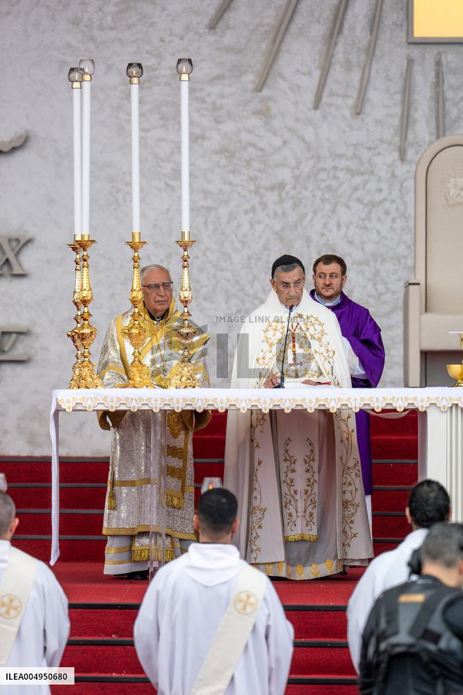 Pope Leo XIV Leads A Holy Mass at Beirut's Waterfront - Lebanon