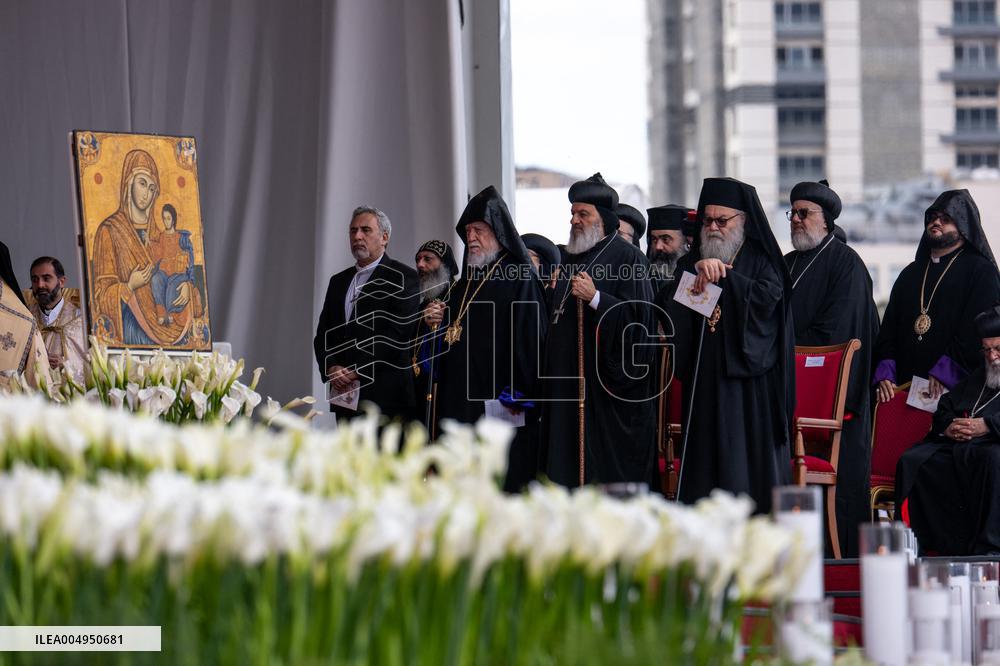Pope Leo XIV Leads A Holy Mass at Beirut's Waterfront - Lebanon