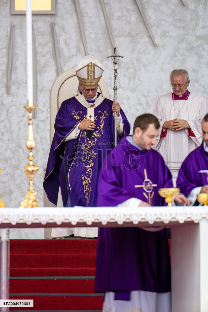 Pope Leo XIV Leads A Holy Mass at Beirut's Waterfront - Lebanon