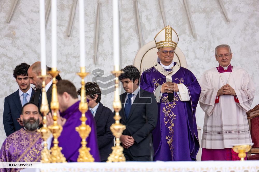 Pope Leo XIV Leads A Holy Mass at Beirut's Waterfront - Lebanon
