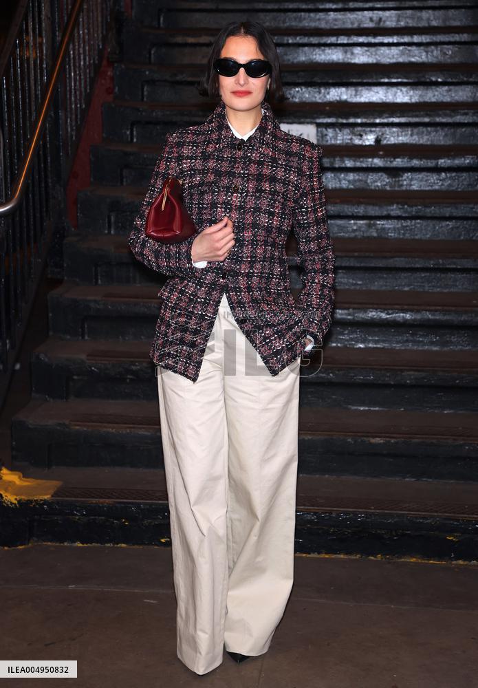 Celebs at The Chanel Metiers D Art Show 2026 - NYC