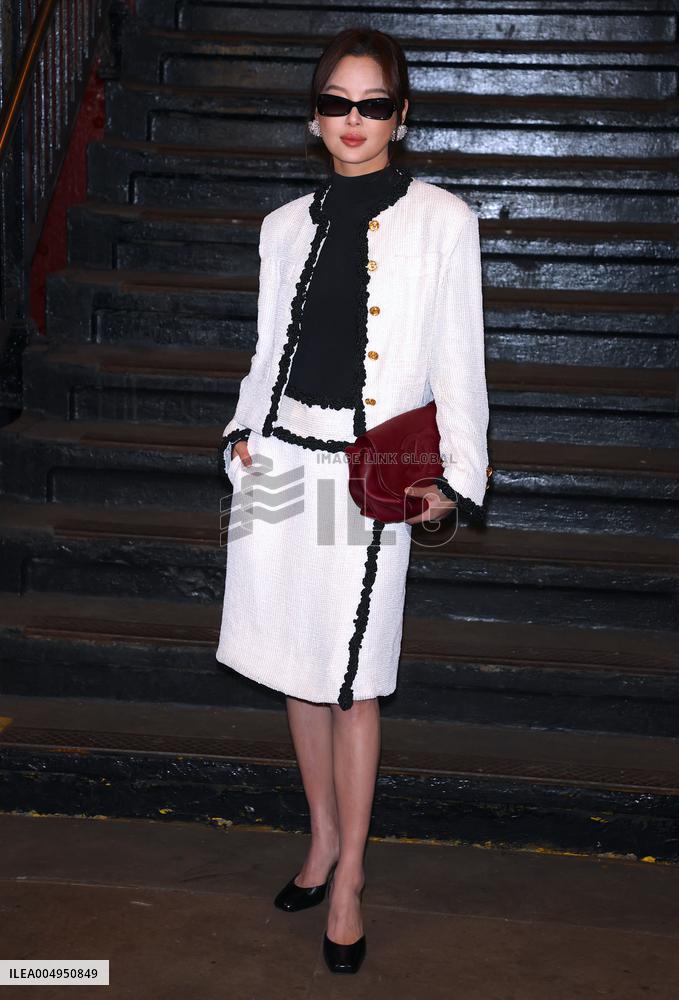 Celebs at The Chanel Metiers D Art Show 2026 - NYC