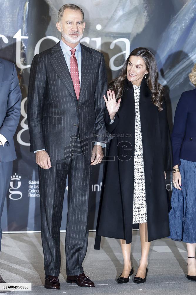 Spanish Royels Queen Victoria Eugenia Exhibition - Madrid