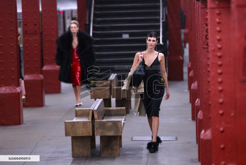 Vittoria Ceretti On The Catwalk Chanel - NYC