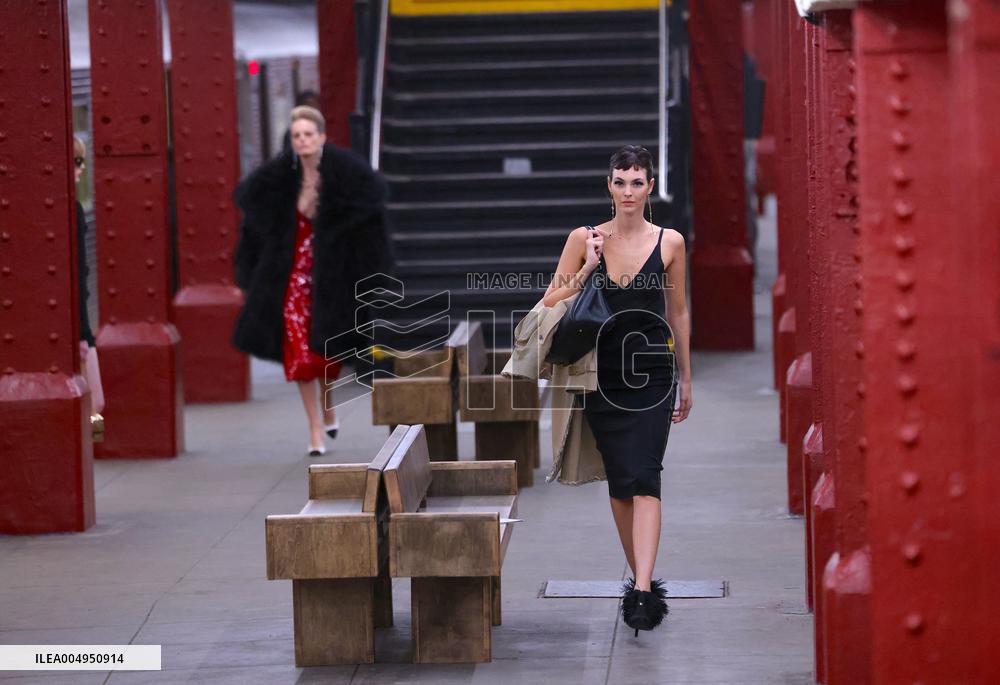 Vittoria Ceretti On The Catwalk Chanel - NYC