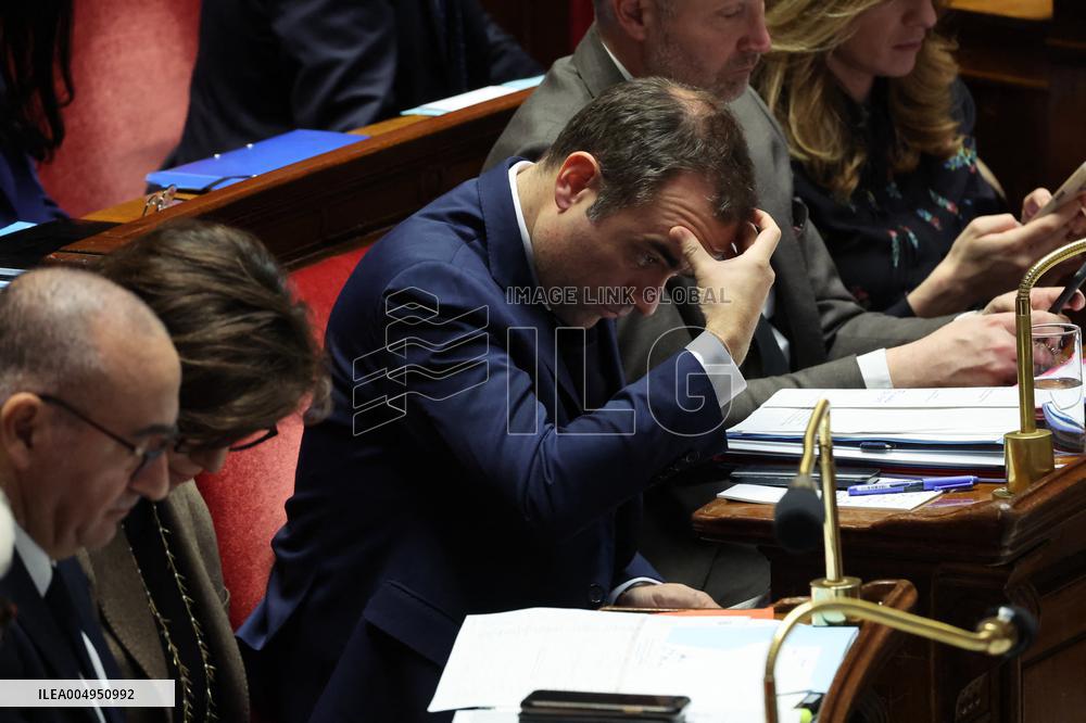 Session of Questions to The Government - Paris