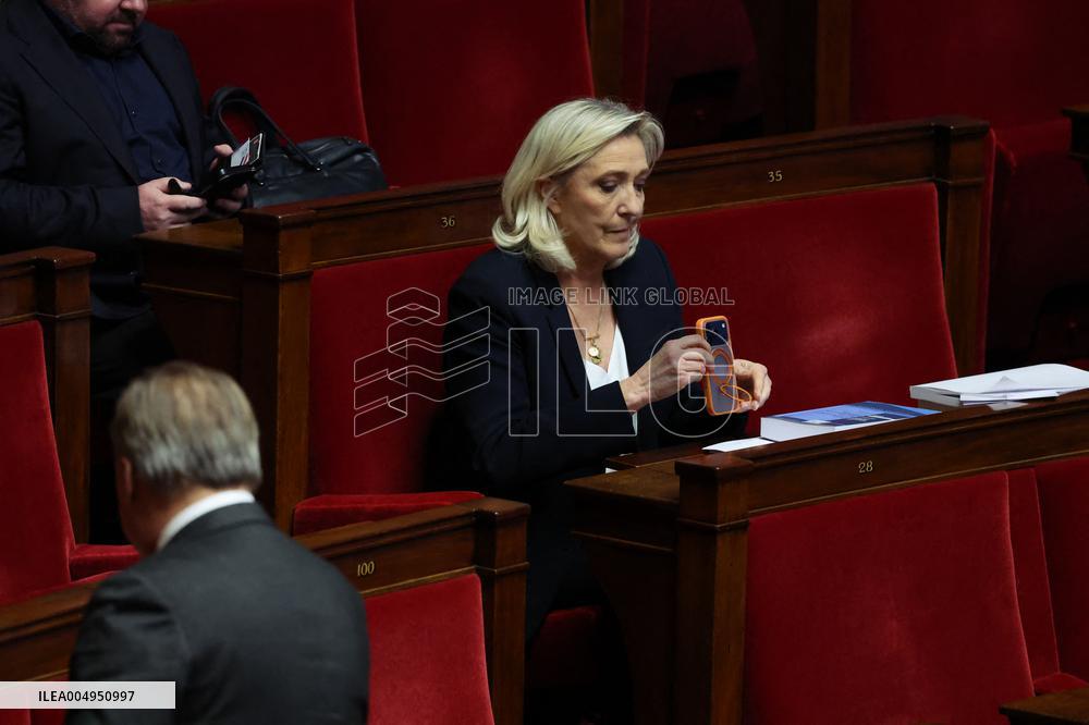 Session of Questions to The Government - Paris