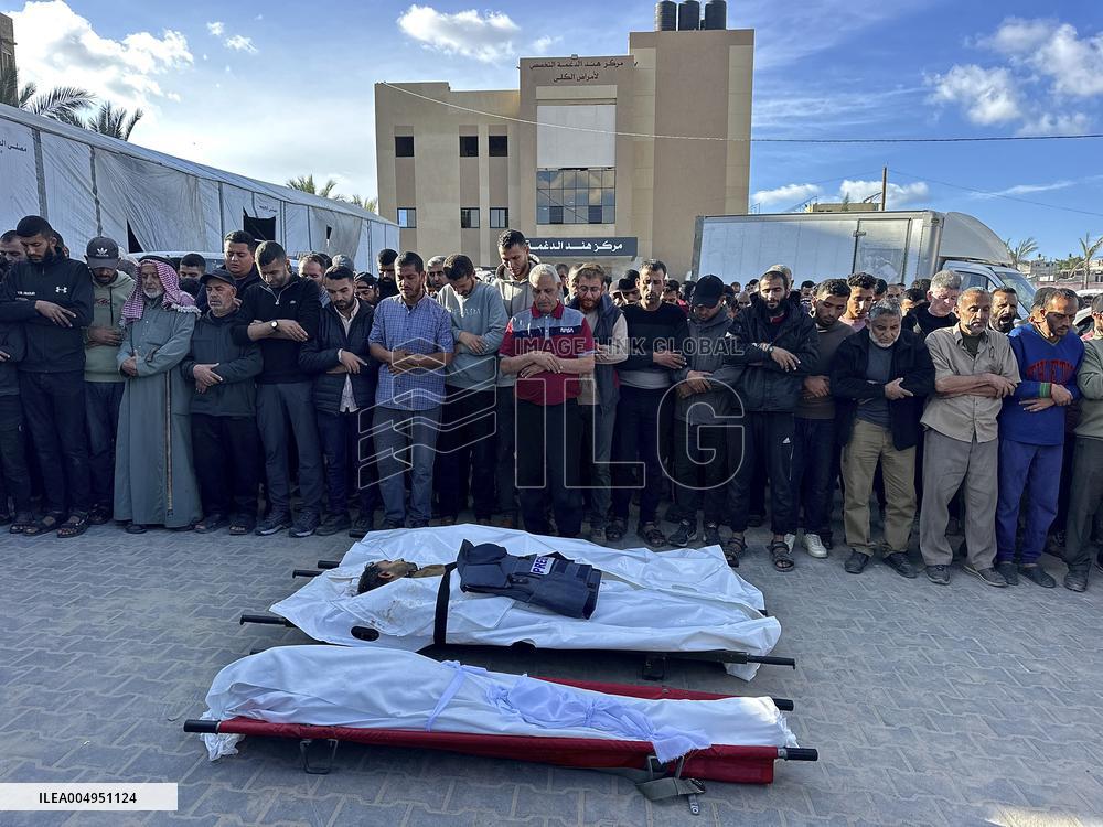 Gaza Journalist Killed In Drone Strike