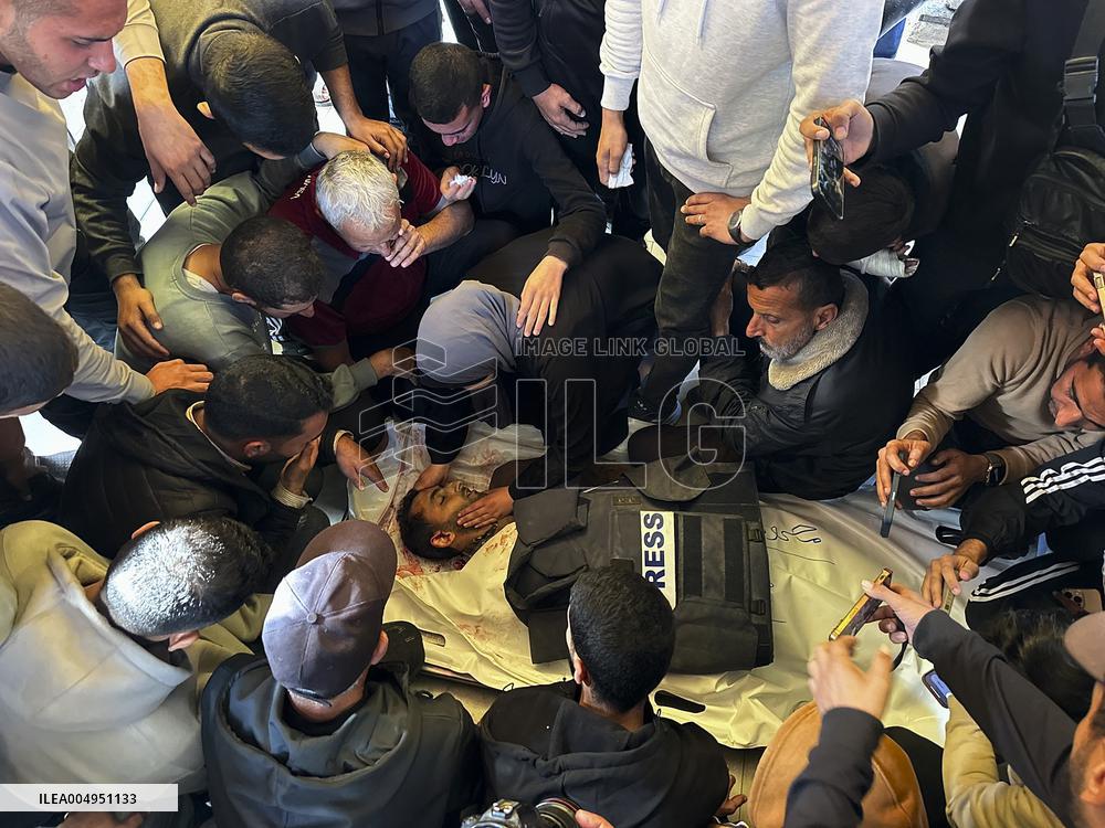 Gaza Journalist Killed In Drone Strike