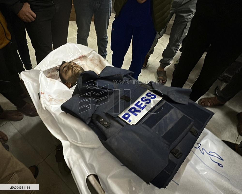 Gaza Journalist Killed In Drone Strike