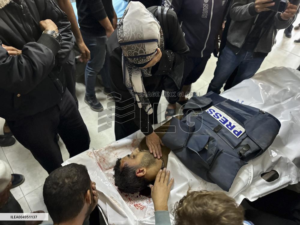 Gaza Journalist Killed In Drone Strike