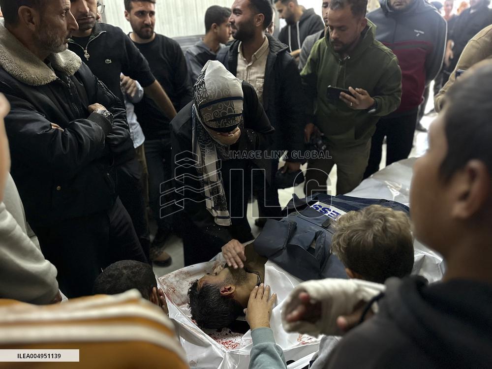 Gaza Journalist Killed In Drone Strike