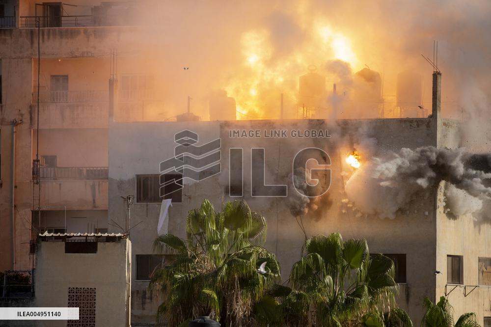 Nablus Home Destroyed In Israeli Raid - West Bank