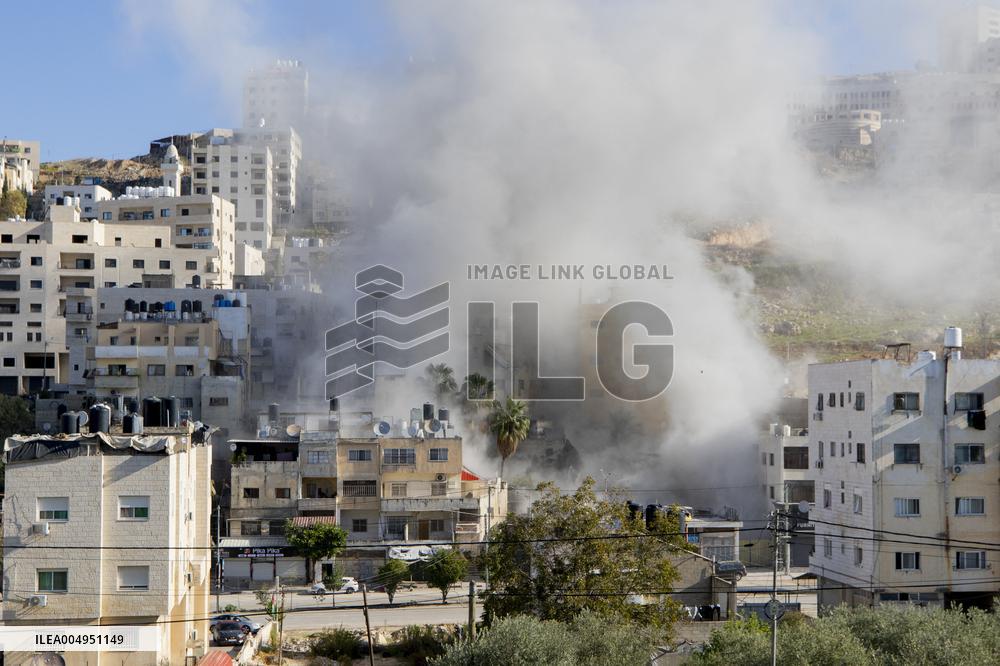 Nablus Home Destroyed In Israeli Raid - West Bank