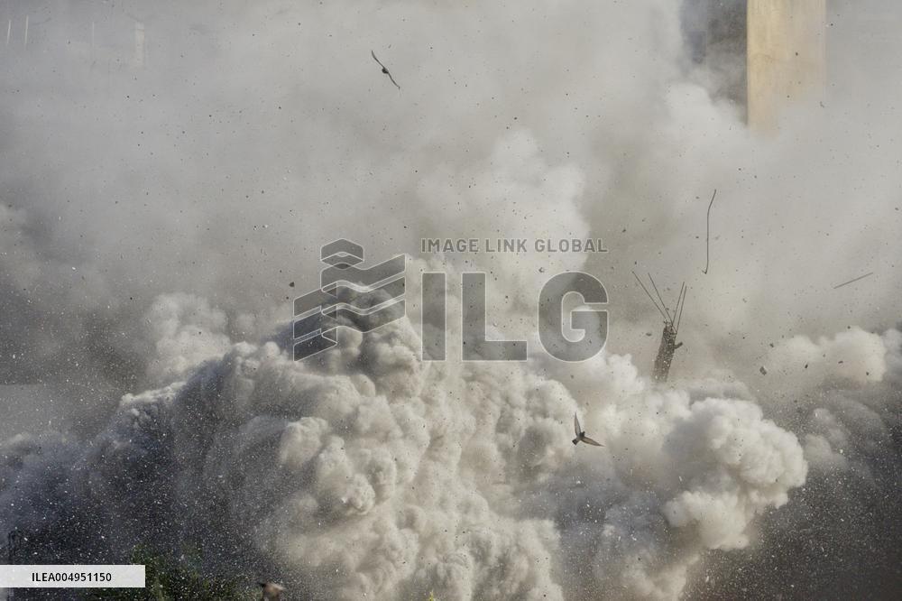 Nablus Home Destroyed In Israeli Raid - West Bank