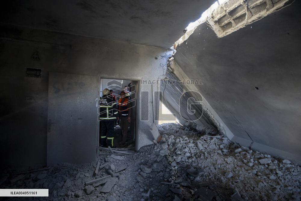 Nablus Home Destroyed In Israeli Raid - West Bank