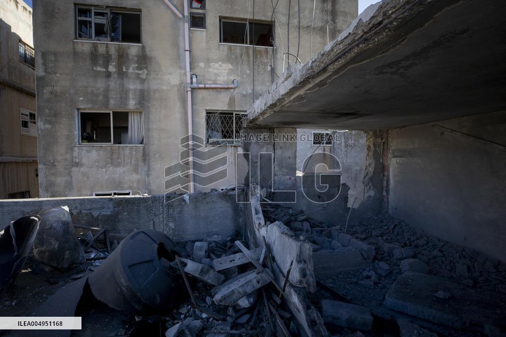 Nablus Home Destroyed In Israeli Raid - West Bank