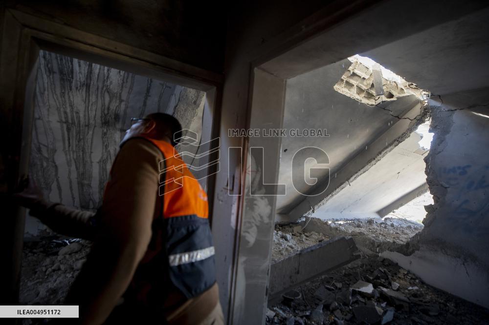 Nablus Home Destroyed In Israeli Raid - West Bank