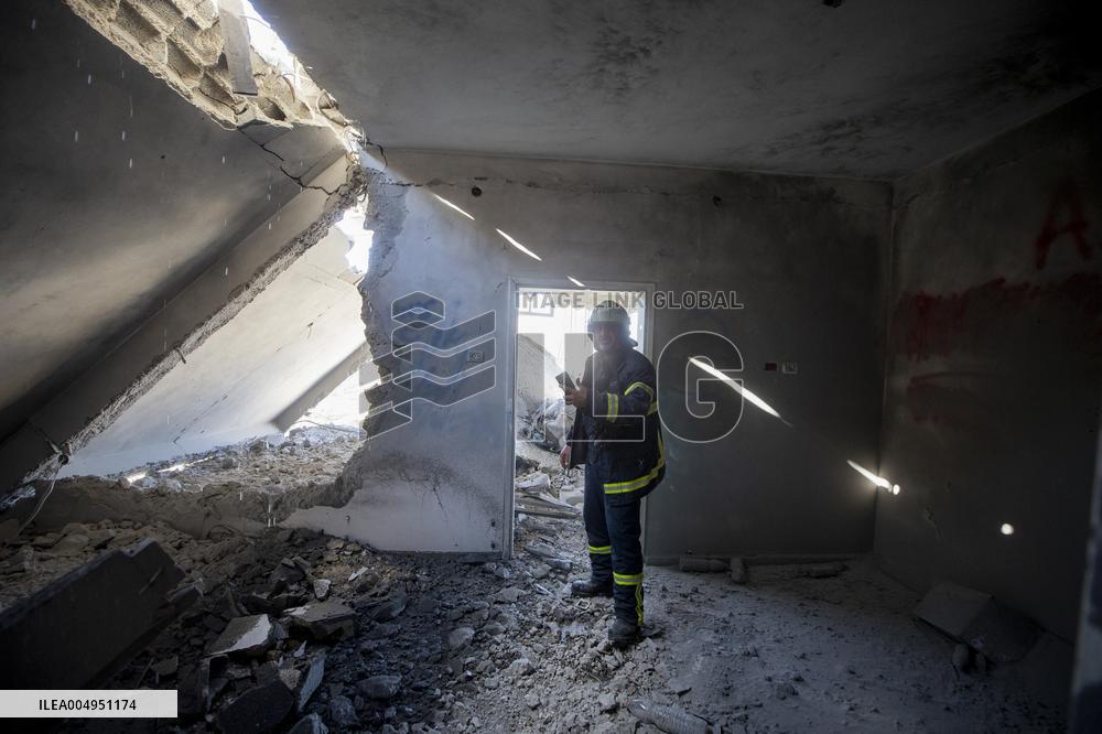 Nablus Home Destroyed In Israeli Raid - West Bank