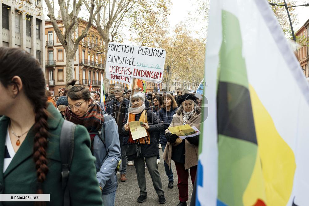 Demonstration Against Austerity - Toulouse