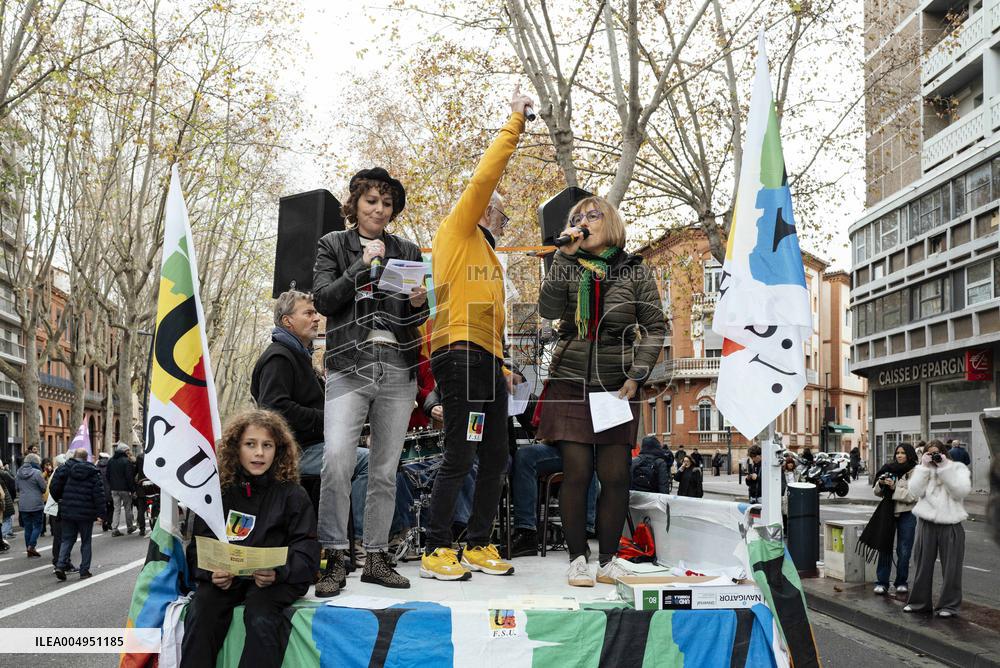 Demonstration Against Austerity - Toulouse