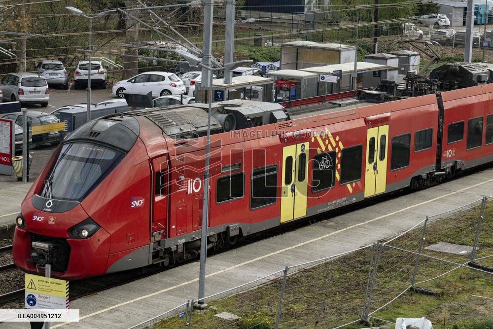 Visit of the LGV Toulouse - Bordeaux Site - Saint-Jory