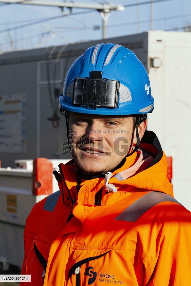 Visit of the LGV Toulouse - Bordeaux Site - Saint-Jory