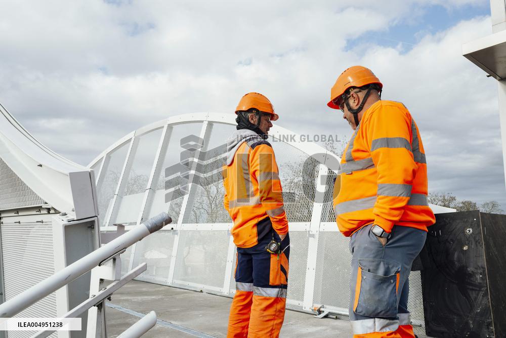 Visit of the LGV Toulouse - Bordeaux Site - Saint-Jory