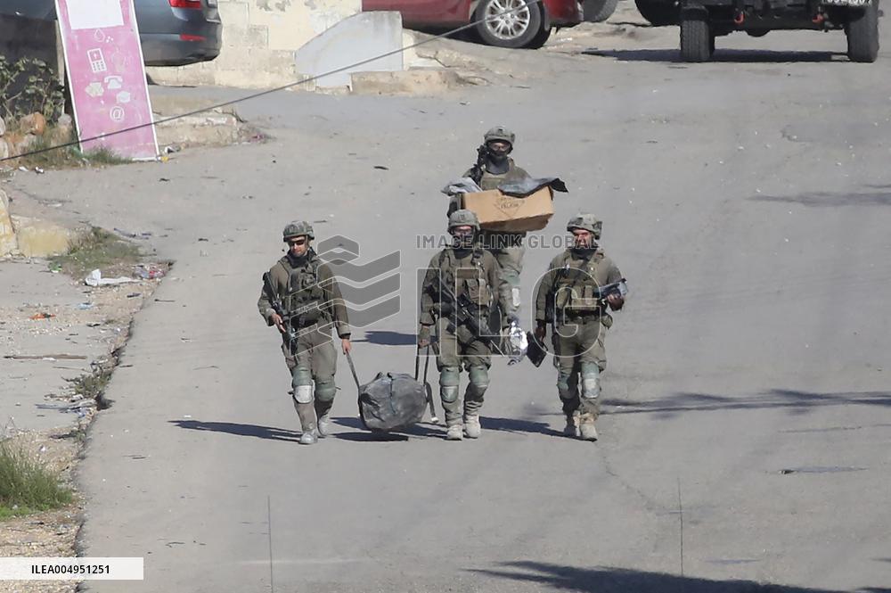 Nablus Home Destroyed In Israeli Raid - West Bank