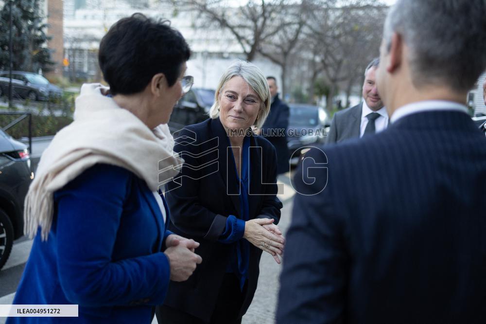 Stephanie Rist visits the Institute of Myology - Paris