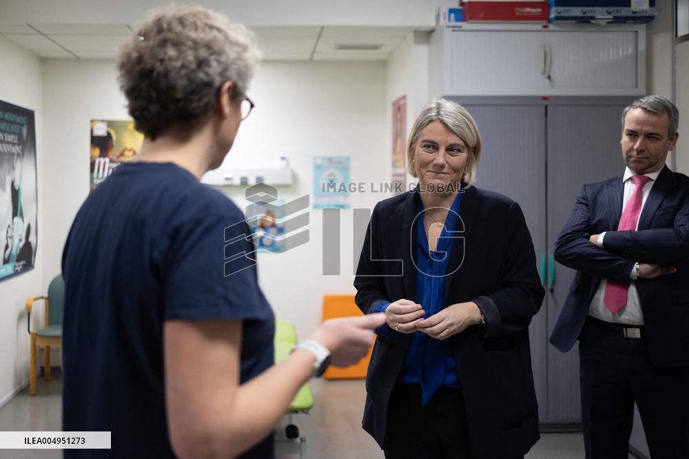 Stephanie Rist visits the Institute of Myology - Paris