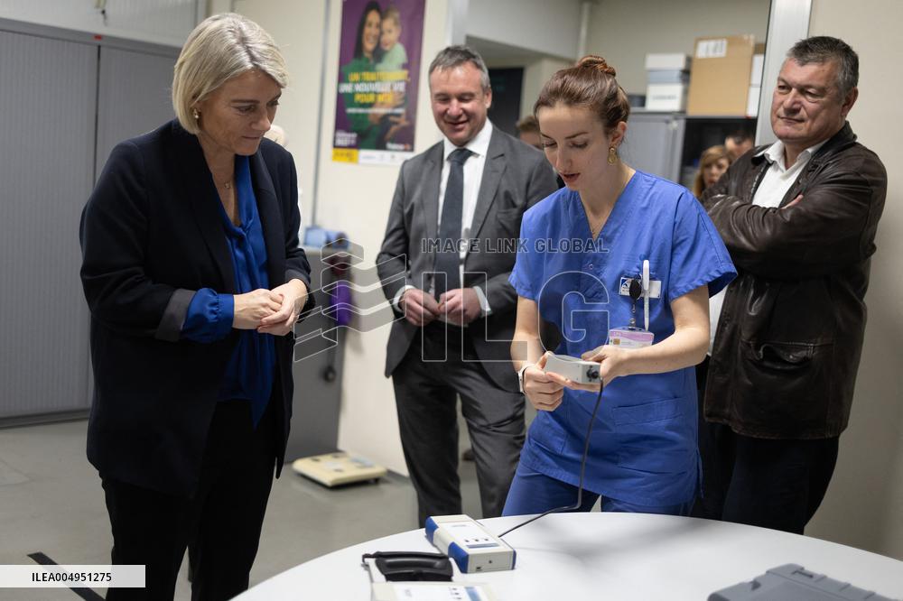 Stephanie Rist visits the Institute of Myology - Paris