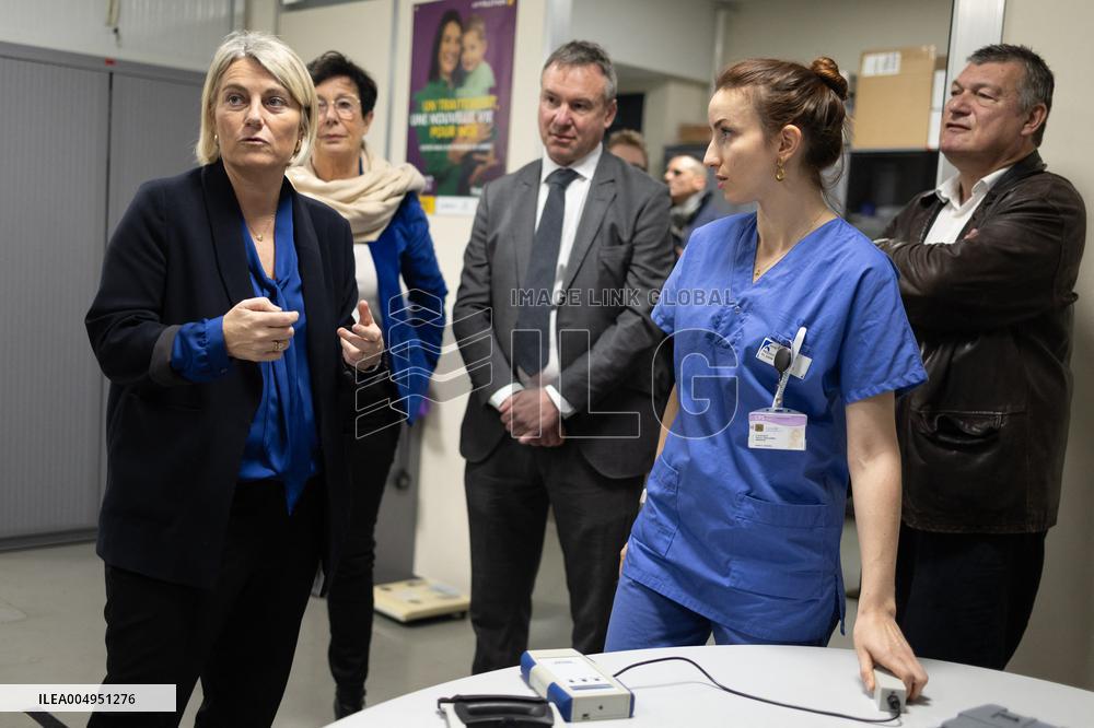 Stephanie Rist visits the Institute of Myology - Paris