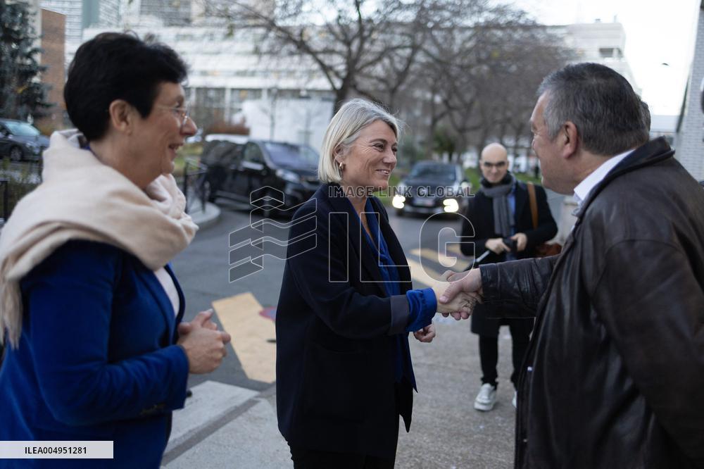 Stephanie Rist visits the Institute of Myology - Paris