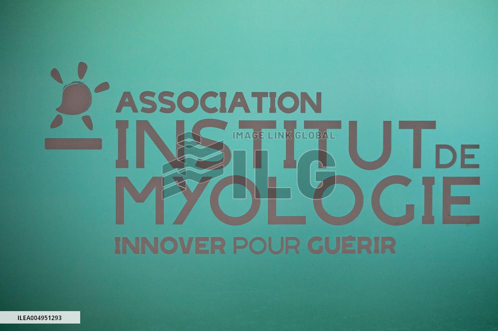 Stephanie Rist visits the Institute of Myology - Paris