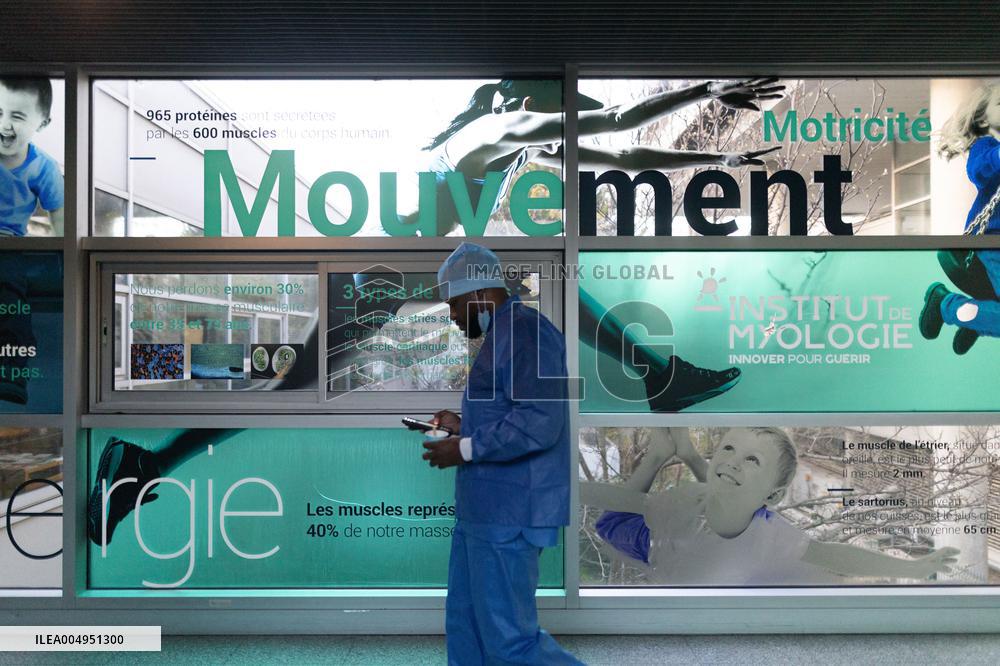 Stephanie Rist visits the Institute of Myology - Paris