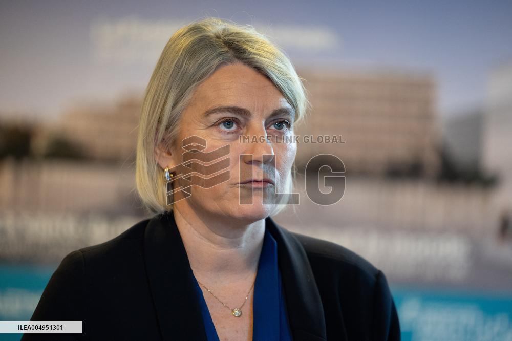 Stephanie Rist visits the Institute of Myology - Paris