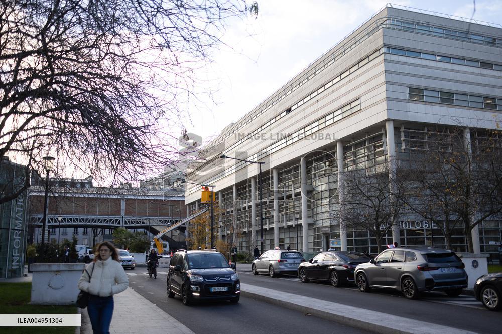 Stephanie Rist visits the Institute of Myology - Paris