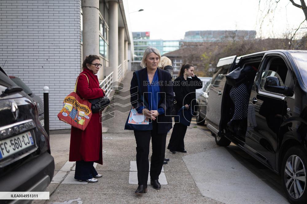 Stephanie Rist visits the Institute of Myology - Paris