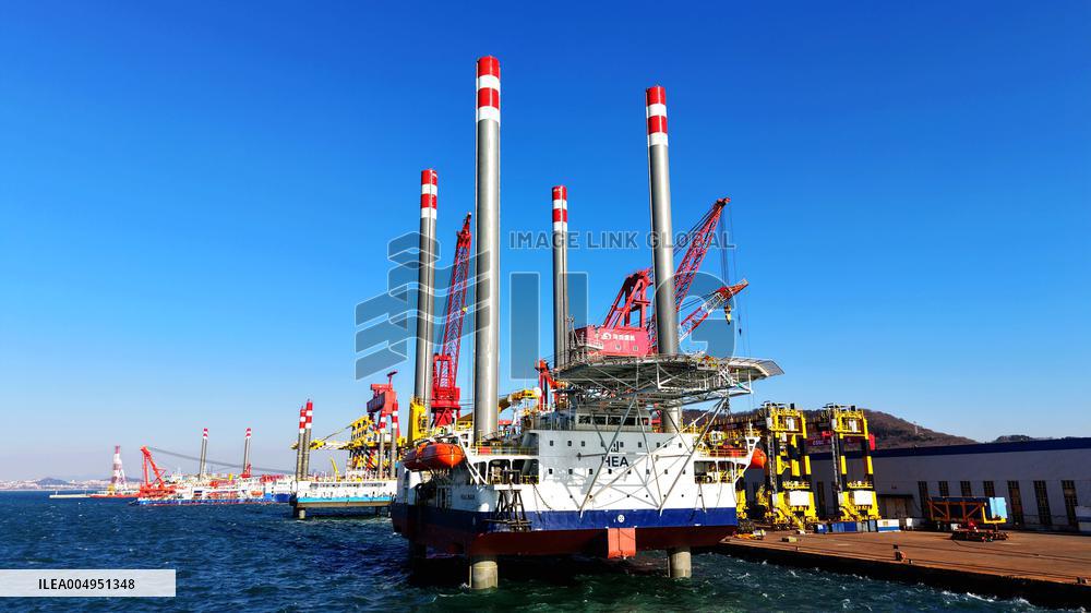 Haixi Bay Ship and Marine Industry Base in Qingdao