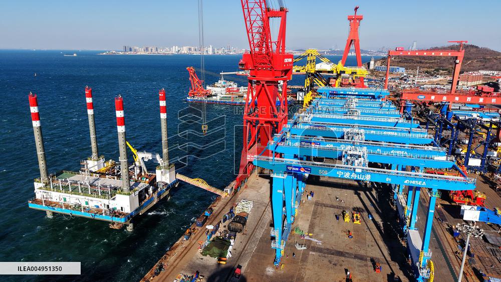 Haixi Bay Ship and Marine Industry Base in Qingdao