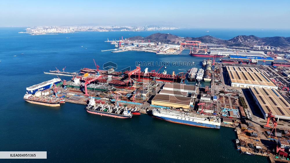 Haixi Bay Ship and Marine Industry Base in Qingdao