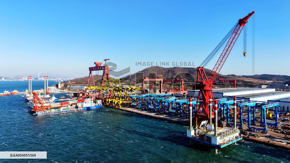 Haixi Bay Ship and Marine Industry Base in Qingdao