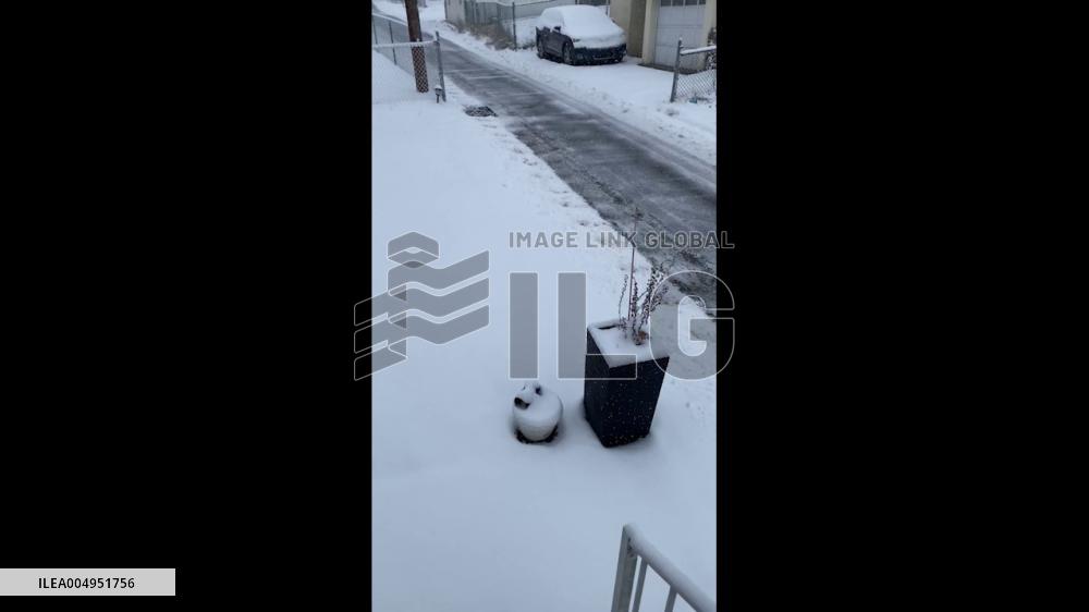 US: Winter Storm Hits Pennsylvania, Dropping Several Inches of Snow 3