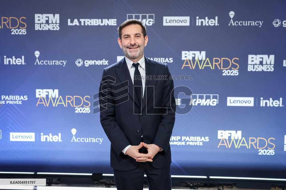 Exclusif - BFM Awards Photocall - Paris