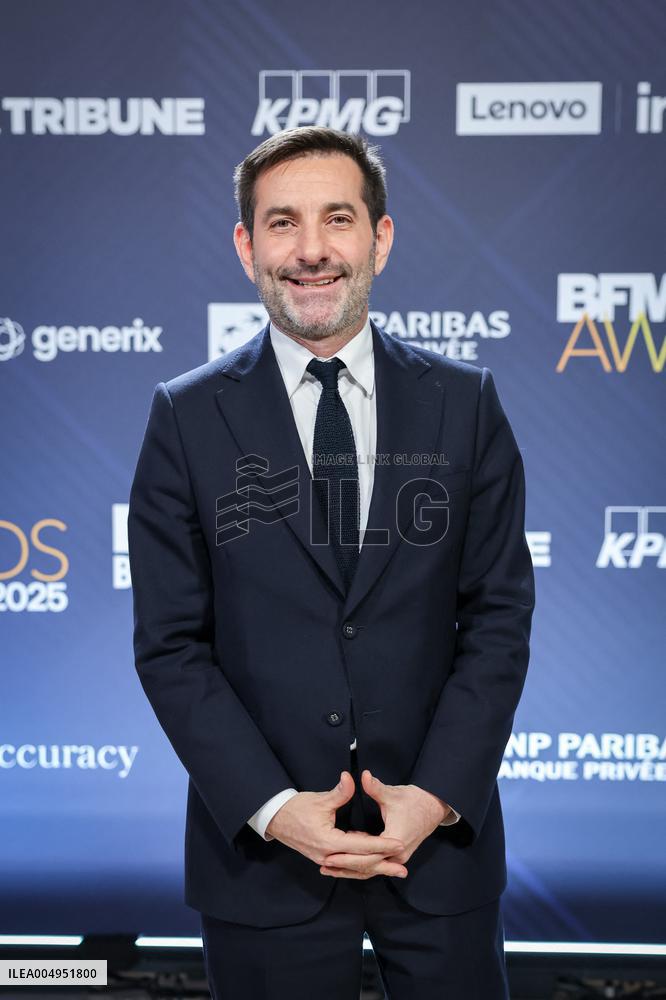 Exclusif - BFM Awards Photocall - Paris