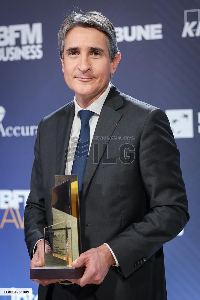 Exclusif - BFM Awards Photocall - Paris