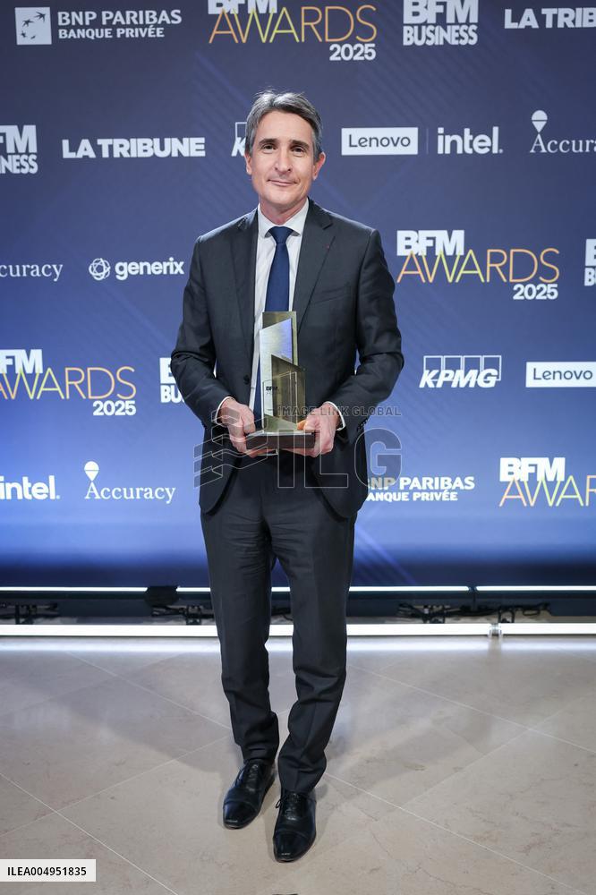 Exclusif - BFM Awards Photocall - Paris